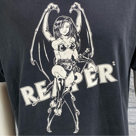 Vintage Reaper Branded Devil Girl Tee - Picture 7 of 7